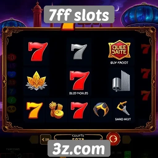 Interface do usuário do 7ff slots e experiência de navegação